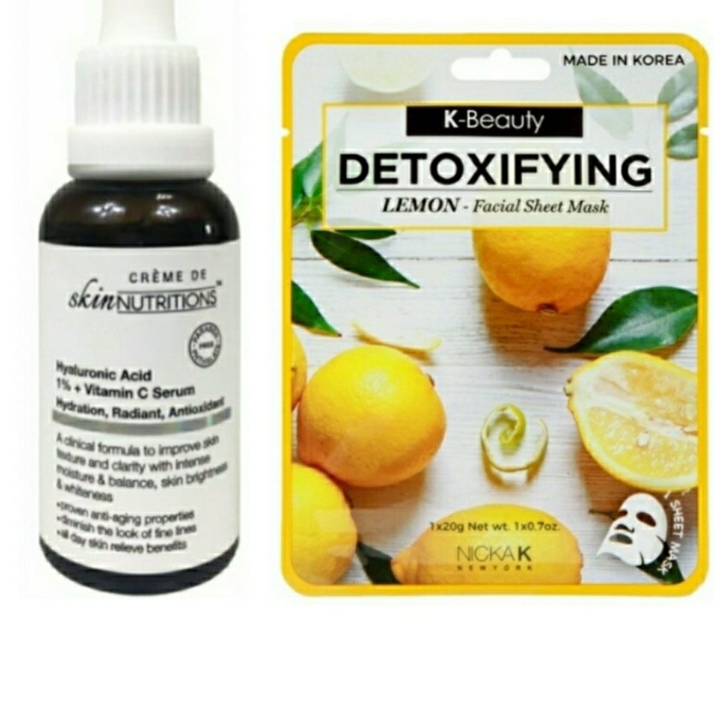 Skin Nutritions Vitamin C Face Serum & Mask